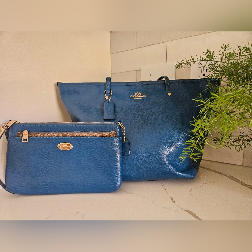 Coach City Zip Tote and Pouch